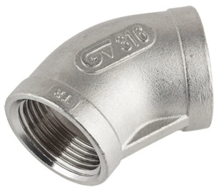 Codo 45º H-H Rosca BSP