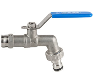 Válvula de esfera para manguera inoxidable Rapid-Ge