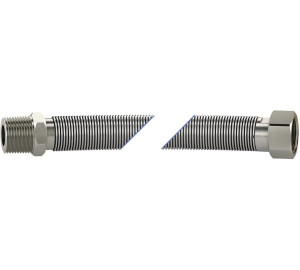 Conjunto flexible extensible de acero inoxidable 3/4" - 3/4"