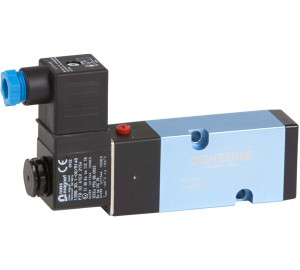 Electroválvula 5 vías con bobina de seguridad