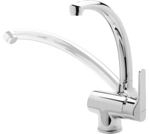 Grifo de cocina monomando abatible Cromado K8