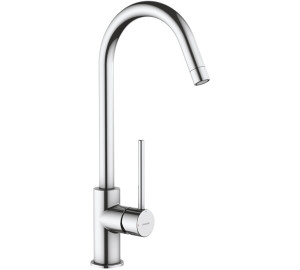 Grifo de cocina monomando cartucho 25 apertura en frío Cromado Tau
