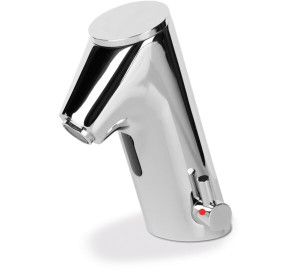 Grifo de lavabo mezclador con sensor y batería