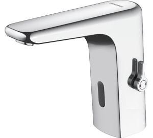 Grifo de lavabo mezclador con sensor Cromado