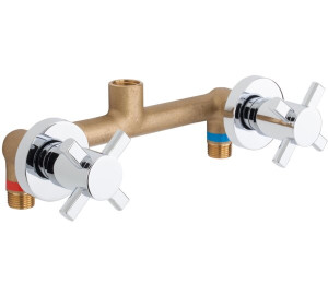 Grupo ducha empotrado 8" Cromado Kross