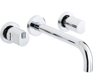 Grupo de lavabo empotrado caño 22 cm Cromado Kalo