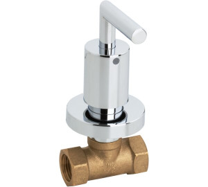 Llave de paso 1/2" Cromado Ixo