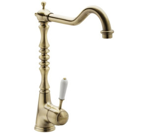 Grifo de cocina monomando Bronce New Regent Classic