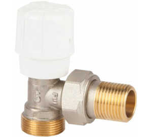 Válvula manual escuadra para tubo de cobre, PEX y multicapa