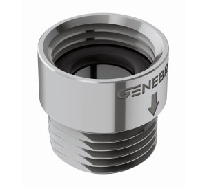 Conector 1/2" con regulador caudal 3 litros