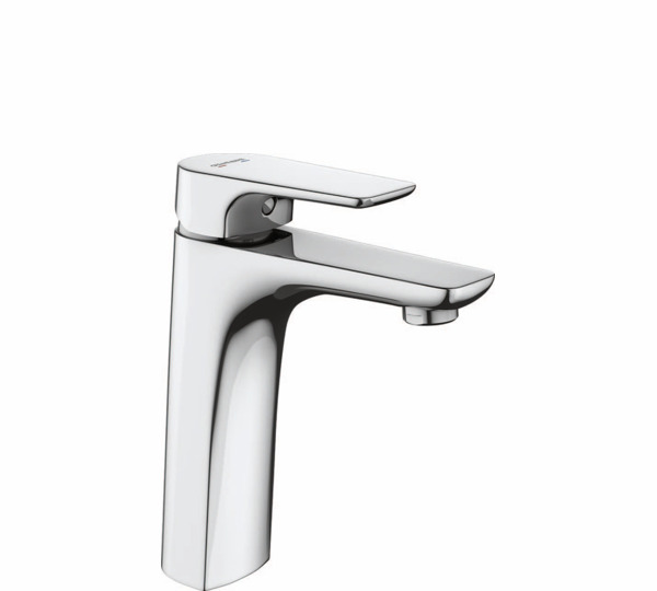 Monomando de lavabo medio alto Cromado Koral