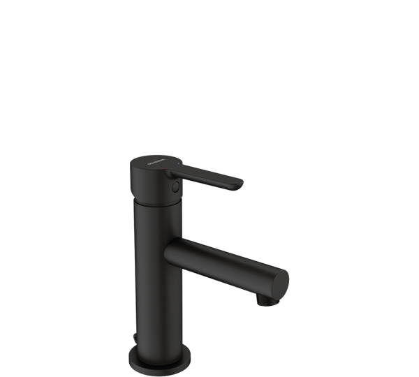 Monomando de lavabo Negro Oslo