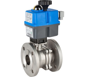 Válvula esfera 2 piezas bridada