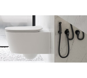 Válvula de escuadra 1/2" x 3/8" Negro Accesorios y Recambios